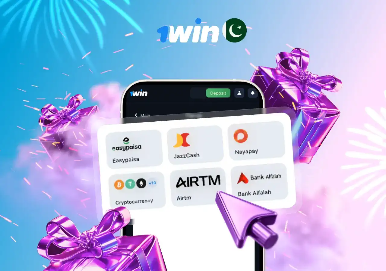 1win deposits Pakistan