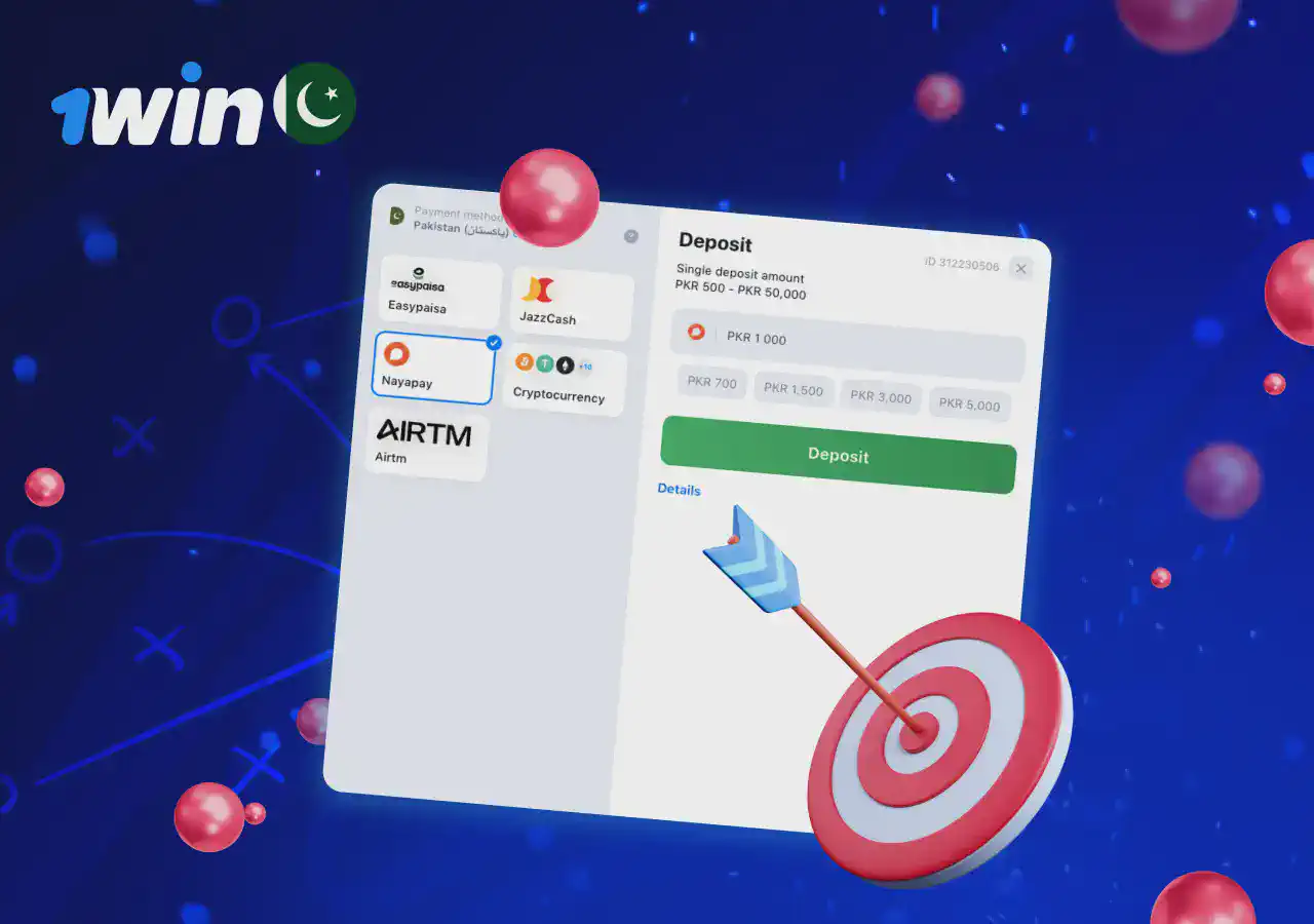 1win Plinko deposits Pakistan
