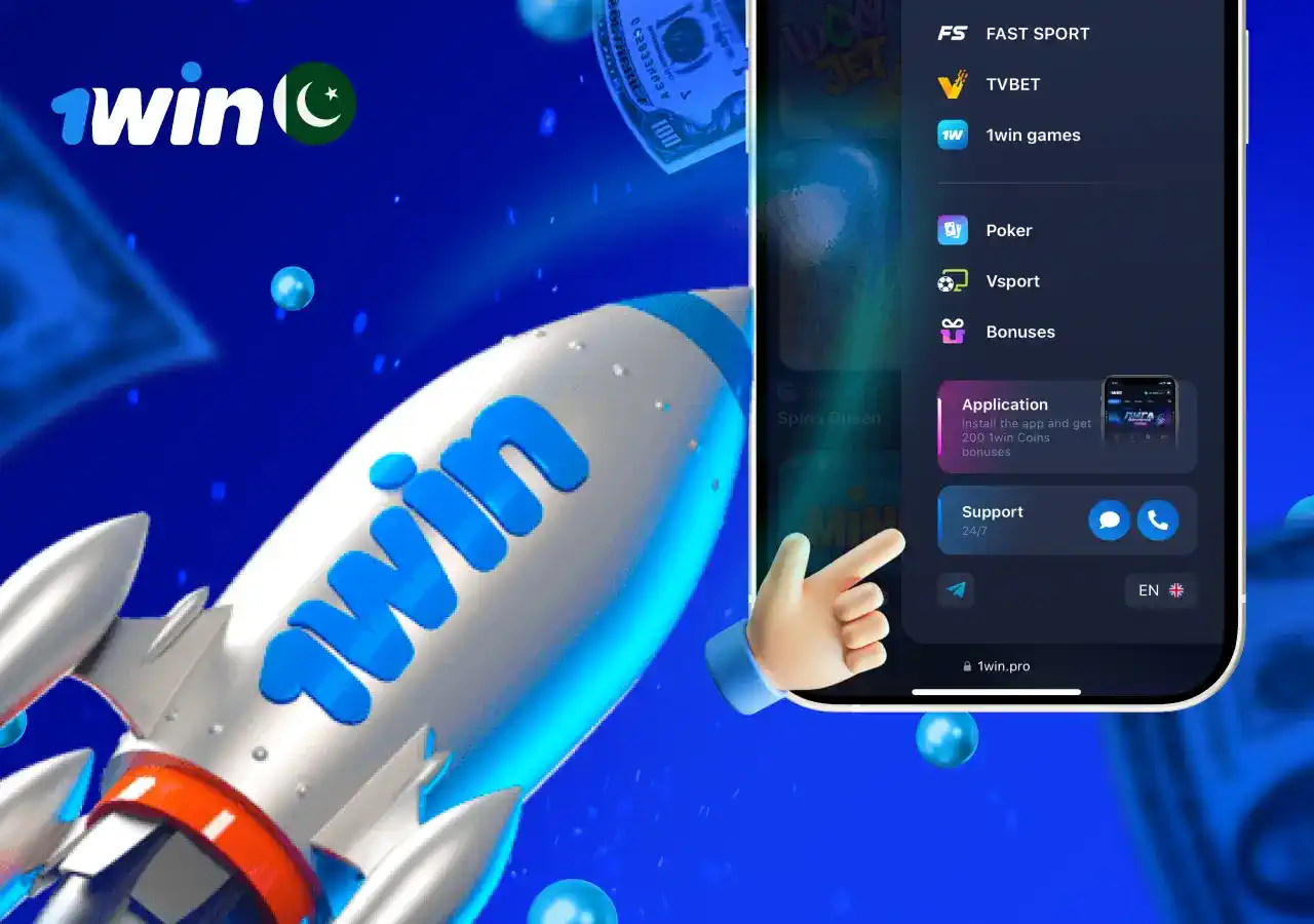 1win support Pakistan