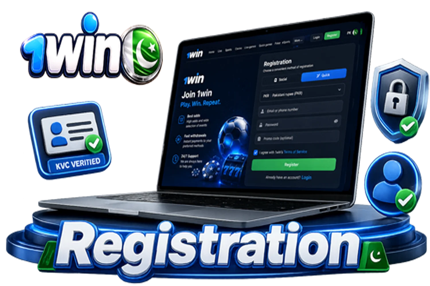 1win registration