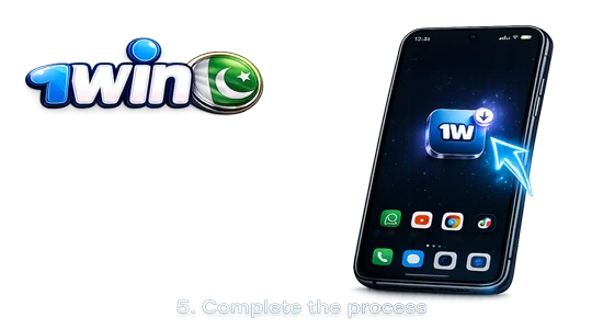 complete download process 1win app